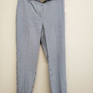 Anne Klein striped pants